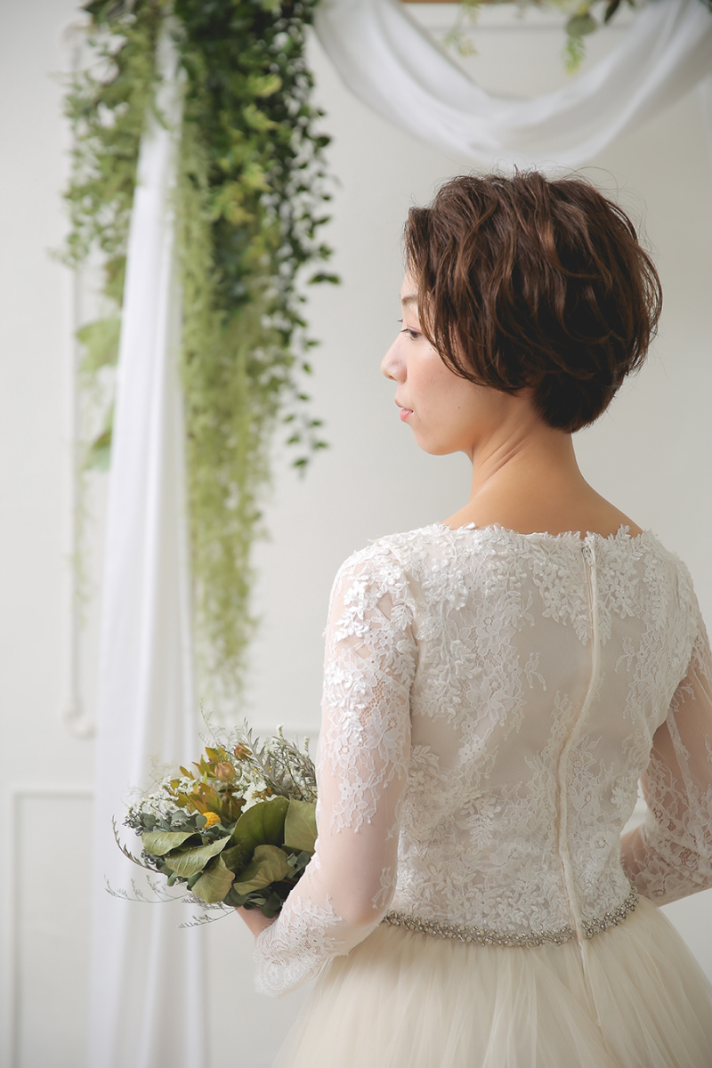 短めショートヘアでも出来るスタイル☆