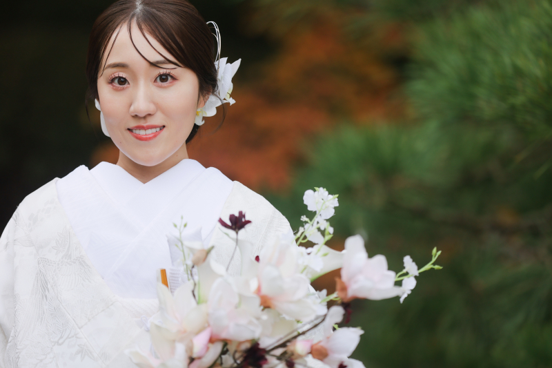 花嫁様に人気のヘアメイクご紹介♪