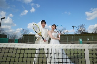 テニスコートロケ!