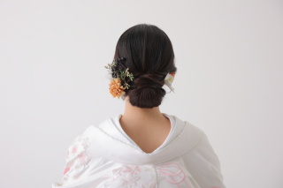 2つのアップスタイル