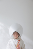 白無垢⇔綿帽子