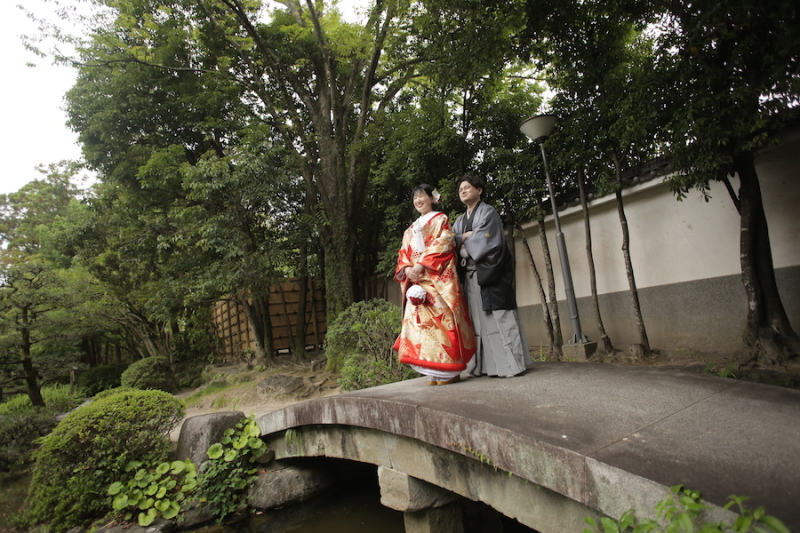 友泉亭公園で撮影