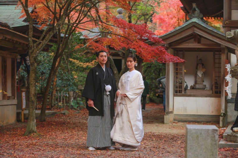 紅葉満喫ロケ