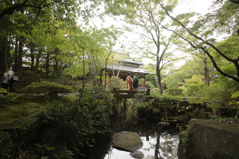 友泉亭公園で撮影