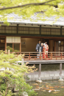 友泉亭公園で撮影