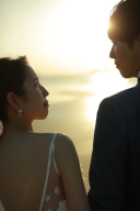 糸島で桜と海と