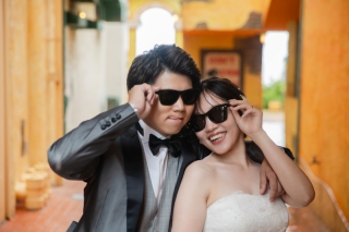 アメリカンビレッジでの撮影