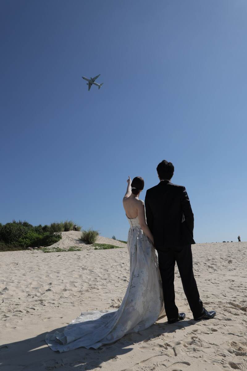 Blue Sky and Blue Sea