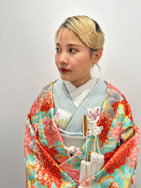  新作掛下入荷♡和装コーディネート②