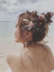ドライフラワー×hair
