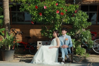 洋装はアラハビーチで♪