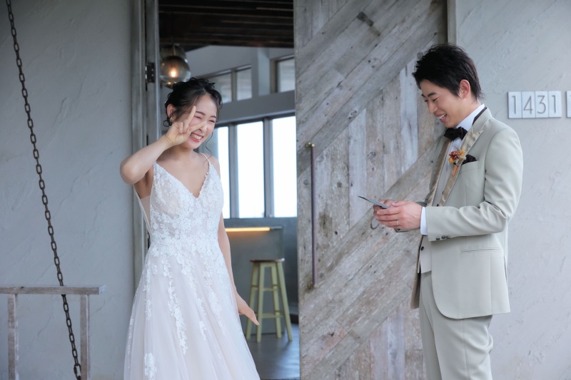 ご新婦様からのサプライズ!!!