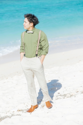 ご新郎様☆カラーシャツコーディネート