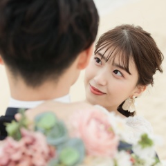 ふんわりナチュラル可愛いヘアメイク