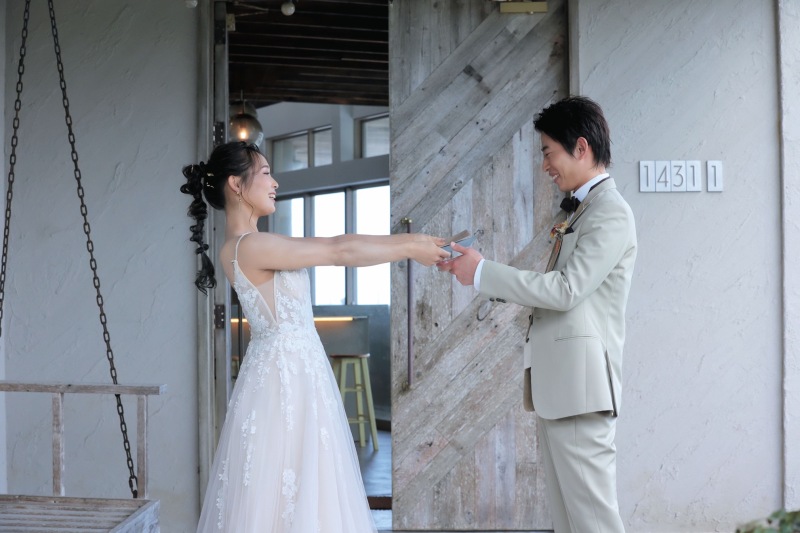ご新婦様からのサプライズ!!!