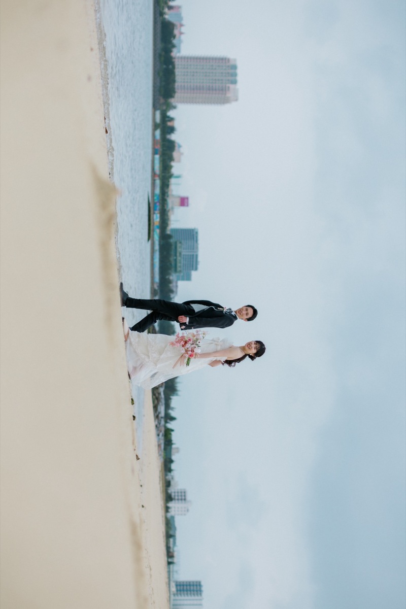 沖縄・アメリカンビレッジ＆アラハビーチでおしゃれなウェディングフォト