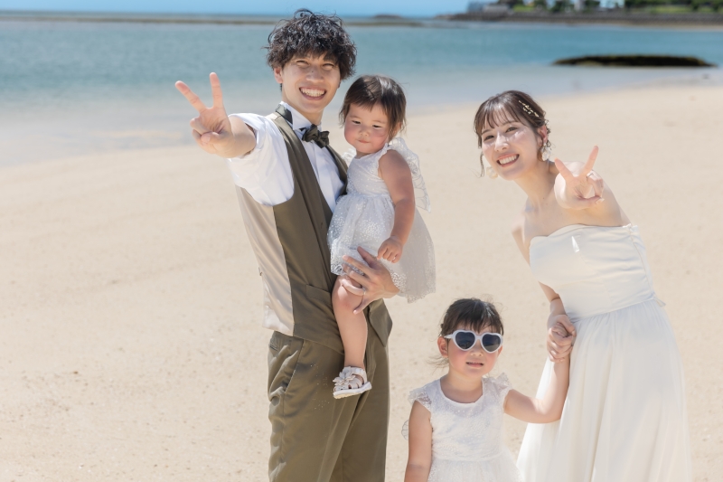 家族みんなで。