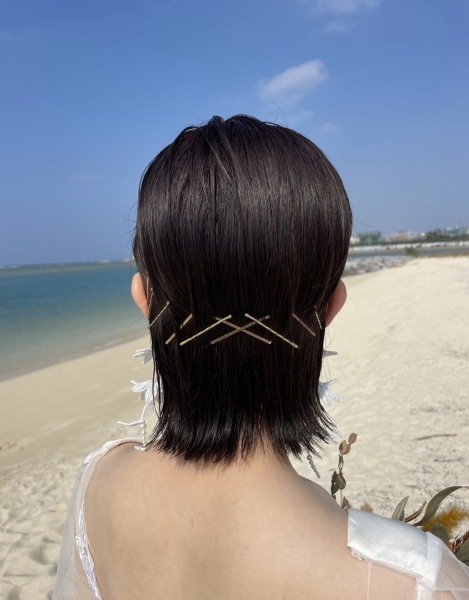 肩上レングスでも楽しめる、ヘアアレンジ★