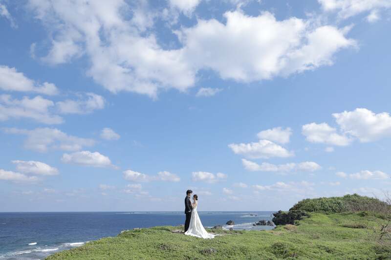 Blue Sky and Blue Sea