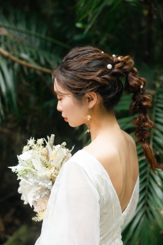 宮古島ヘアメイク♡