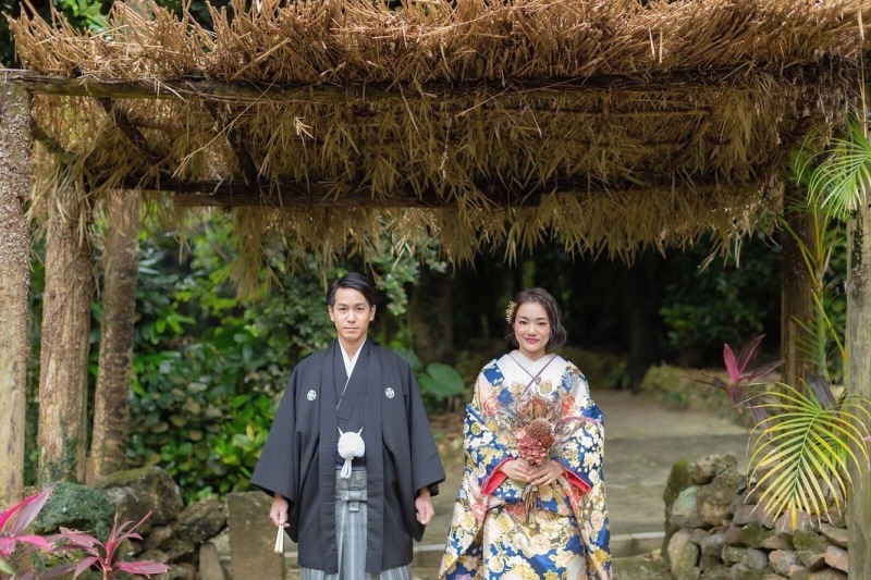 フクギ並木×古民家