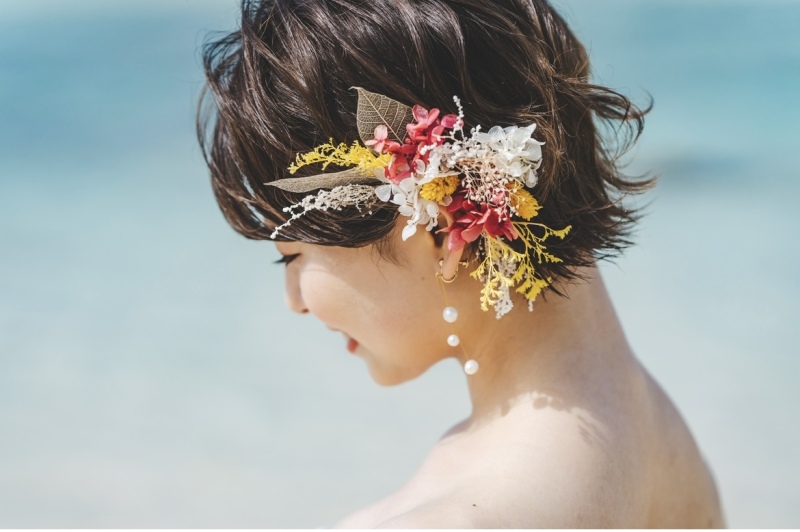 肩上レングスでも楽しめる、ヘアアレンジ★