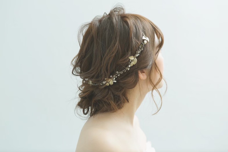 海風に負けないヘアスタイル♪