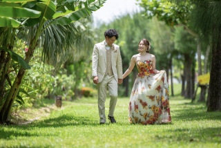 カラードレスに衣装チェンジ☆