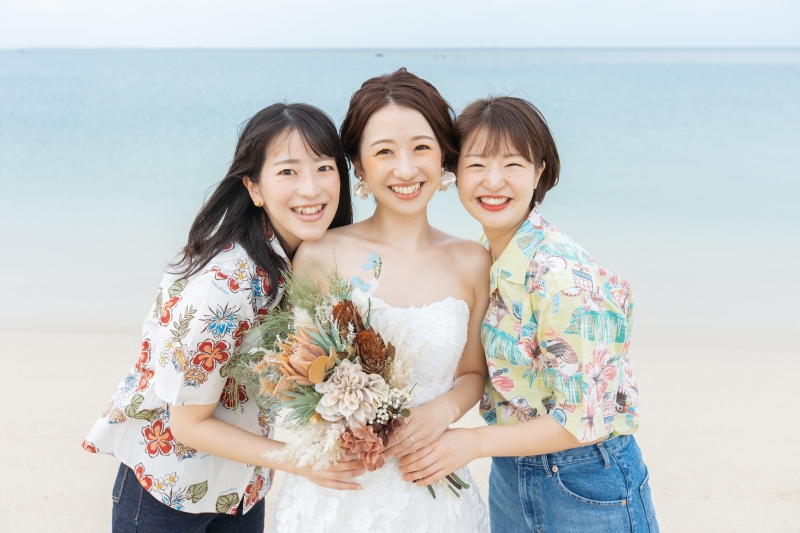 家族でワイワイ楽しくフォトウエディング♪