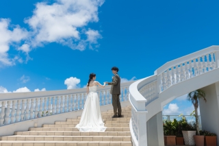 快晴！チャペルとビーチ撮影！