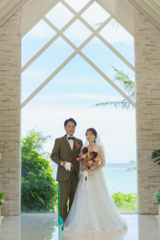 チャペルもビーチも夕焼けも!