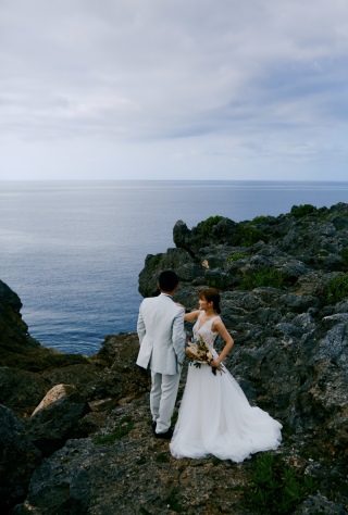 残波岬→サンセットで非日常的な日に♪