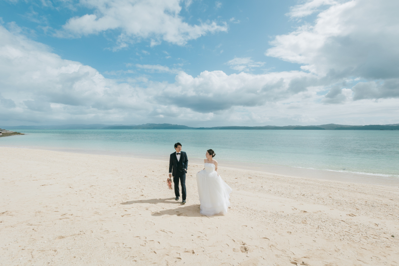 古宇利島チャペルとビーチ