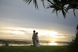 渡具知ビーチでサンセット撮影☀︎
