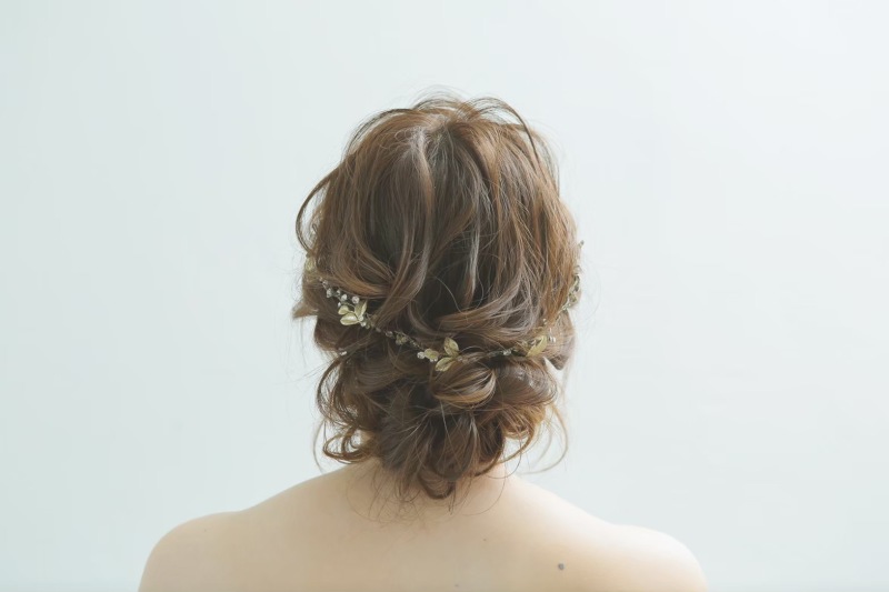 海風に負けないヘアスタイル♪