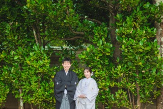 お2日の素敵な1日に密着♡爆風にも勝てるヘアメイクにも注目♡