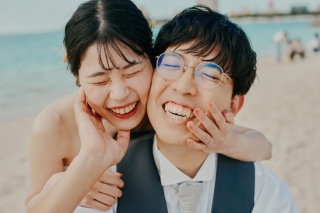 笑顔が可愛いおふたり♡癒されます^^