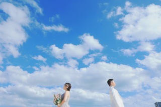 爽やかな空と海！！！