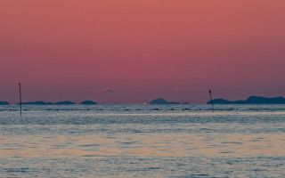 大人気!サンセット撮影