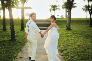 夕日撮影の穴場スポット♪