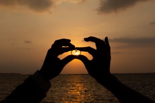 瀬底ビーチでサンセット☀︎