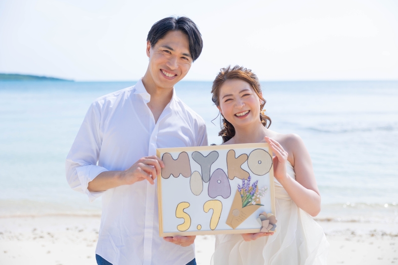 透き通る宮古島ビーチにダイブ!