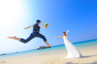 躍動感溢れるご新郎様ショット(≧∇≦)