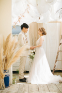 ガーデンウエディングフォトでおしゃれに♪