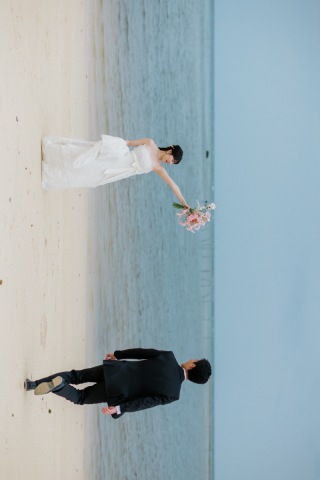 沖縄・アメリカンビレッジ＆アラハビーチでおしゃれなウェディングフォト