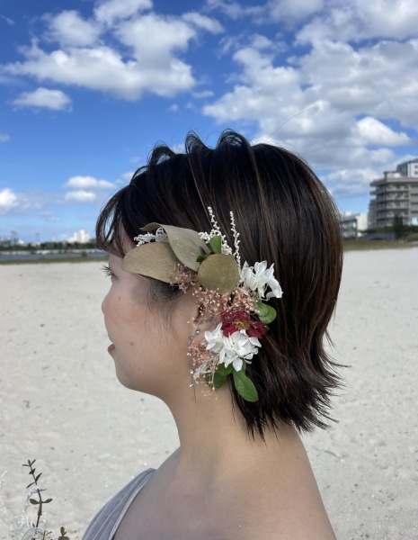 肩上レングスでも楽しめる、ヘアアレンジ★