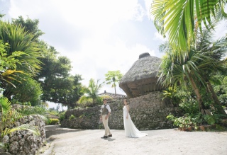 琉球村+瀬底ビーチ+インザシー+ドローン+動画撮影♪