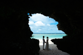 瀬底ビーチ&ドローン！！