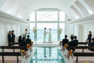 チャペル&ビーチ&サンセット♪