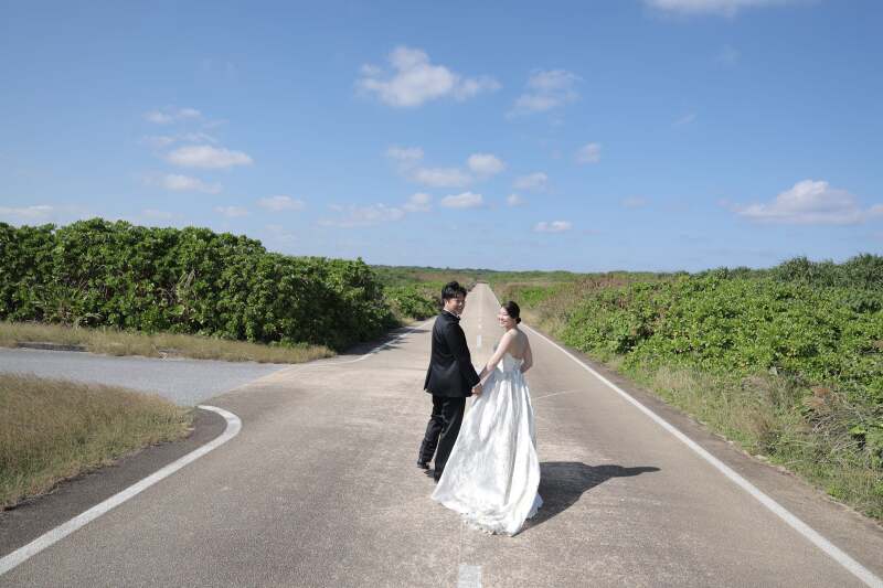 Blue Sky and Blue Sea